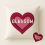 Personalised Home Is Where The Heart Is Cushion, thumbnail 3 of 4