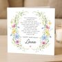 Birthday Poem Card Personalised For Friend, thumbnail 1 of 8