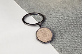 2005 21st Birthday Twenty Pence Coin Keyring, 4 of 5