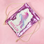 Personalised Sequin Mermaid / Unicorn Kit Bag, thumbnail 2 of 12