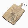 Personalised English Bull Terrier Engraved Acacia Serving Board, thumbnail 2 of 8