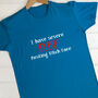 Personalised Adults Severe R B F T Shirt, thumbnail 1 of 7