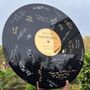Personalised Vinyl Record Wedding Guest Book Alternative, thumbnail 1 of 11