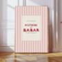 Babar The Elephant Set Of Two Pink Art Prints, thumbnail 2 of 3