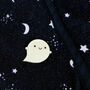 Glow In The Dark Kawaii Halloween Ghost Pin Or Brooch, thumbnail 3 of 5