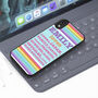 iPhone Case Kawaii Personalised Favourite Things, thumbnail 2 of 2