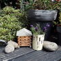 Purple Petals Miniature Bee House Garden Gift Box, thumbnail 3 of 7
