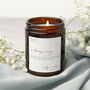 Wedding In Loving Memory Candle Memorial Gift Candle, thumbnail 1 of 9