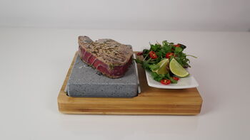 Black Rock Grill Lava Steak On A Stone Set, 5 of 12