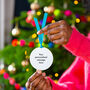 Personalised Baby's 1st Christmas Tree Decoration, thumbnail 3 of 7