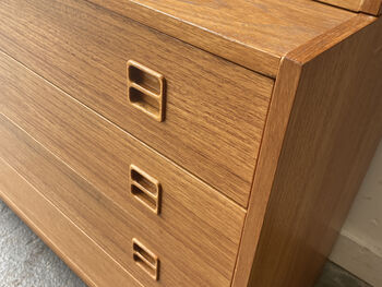 Mid Century Teak Wall Unit By Sejling Skabe, Denmar, 7 of 9