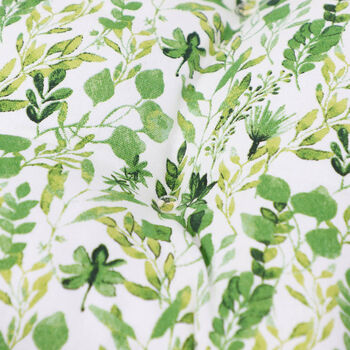 Watercolour Leaves Tie On Seat Pads, 3 of 5