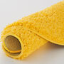 The Rugs Plain Yellow Shaggy Rug, thumbnail 11 of 11