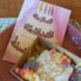 Hand Iced Birthday Cake Biscuit And Birthday Card Gift, thumbnail 5 of 5