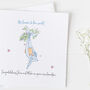 New Baby Card For Boys, Christening Card Boys ..V2a1, thumbnail 2 of 6