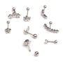 14k Gold Screw Back Studs Silver Plated Fashion Earrings Gift For Her, thumbnail 6 of 6