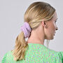 Cotton Scrunchies Set Easy Knitting Kit, thumbnail 5 of 10