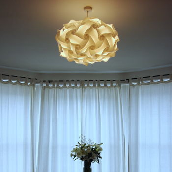 White Pendant Light Shade Smarty Lamps Astrid, 8 of 10