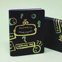 Illustrated Passwords Mini Leather Journal, thumbnail 4 of 4