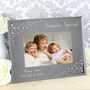 Personalised Message 6x4 Diamante Glass Photo Frame, thumbnail 1 of 5