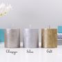 Personalised Anniversary Metallic Candle Gift, thumbnail 9 of 12