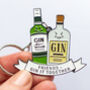 'Gin It Together' Friendship Keyring, thumbnail 1 of 4