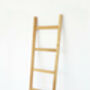 Handmade Wooden Storage Ladder, thumbnail 2 of 10
