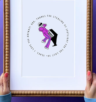 Personalised Story About Dad Print, 7 of 12