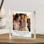 Personalised Godparents Photo Gift | Acrylic Block Keepsake With Message, thumbnail 1 of 3