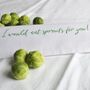 Personalised Message Christmas Cotton Napkin, thumbnail 2 of 3