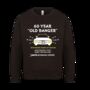 Funny 60th Birthday “Old Banger” T Shirt, Sweatshirt Or Tote Bag Gift, thumbnail 7 of 8