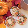 Personalised Cosy Season Autumn Biscuit Gift Box, thumbnail 1 of 5