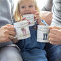 Personalised Set Of Welly Boot Family Mugs, thumbnail 1 of 9