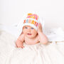 Baby Hooded Towel Rainbow, thumbnail 1 of 7