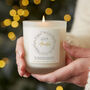 Remembrance In Loving Memory Frosted Glass Candle, thumbnail 1 of 10