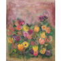 Meliora Abstract Landscape Painting Canvas Print, thumbnail 2 of 2