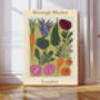 Borough Market Kitchen Food Print, thumbnail 1 of 5