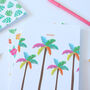 Palm Tree Tropical Notebook, thumbnail 3 of 7
