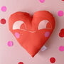 Heart Soft Toy Mini Cushion, thumbnail 2 of 5