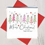 Pack Of Hand Finished Christmas Cards, thumbnail 3 of 5