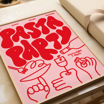 Pasta Party Print, 6 of 10