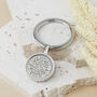90th Birthday 1935 Sixpence Coin Keyring, thumbnail 1 of 9
