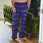 Men's 'Berwick' Check Brushed Cotton Pyjama Trousers, thumbnail 1 of 2