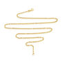 Fenchurch Heavy Solid 9ct Gold Trace Chain, thumbnail 4 of 12