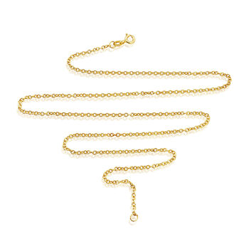 Fenchurch Heavy Solid 9ct Gold Trace Chain, 4 of 12