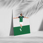 Gareth Mc Auley Northern Ireland Football Poster, thumbnail 3 of 3