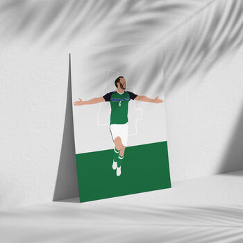 Gareth Mc Auley Northern Ireland Football Poster, 3 of 3