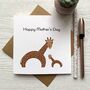 Giraffe Happy Mother's Day Card, thumbnail 1 of 3