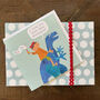 Best Dad Dinosaur Card, thumbnail 1 of 4