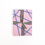 Luxury Pink And Blue Geometric Wrapping Paper, thumbnail 6 of 7